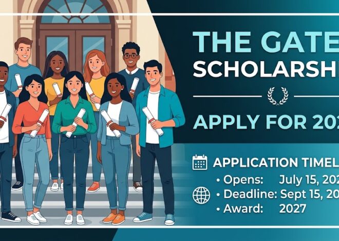 The Gates Scholarship 2027:- Eligibility, Deadlines, and How to Win (Fully Funded 2026)